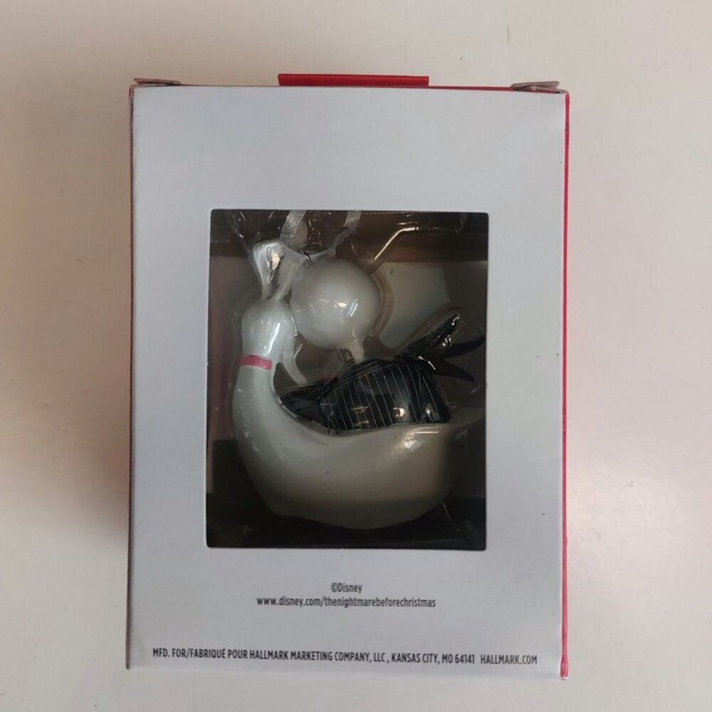 Hallmark Christmas Tree Ornament JACK SKELLINGTON and ZERO The Nightmare Before - Picture 3 of 3